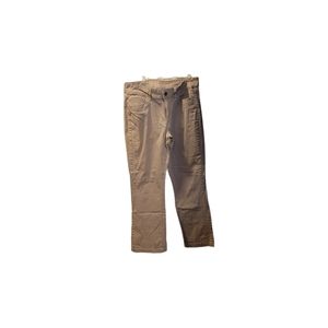 Women’s Beige Straight-Leg Jeans